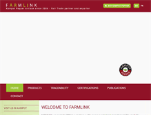 Tablet Screenshot of farmlink-cambodia.com